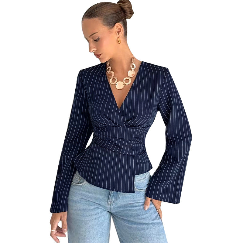 Chemise rayée tendance