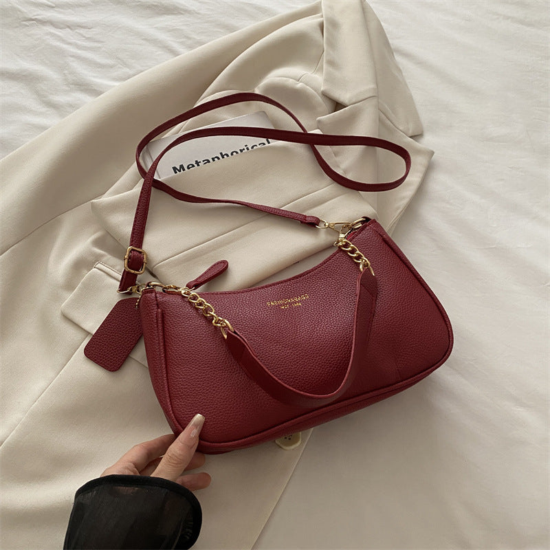 Sac bandoulière tendance et uni