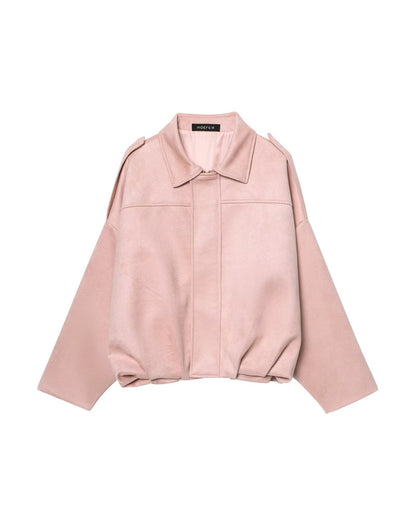 Blouson aviateur texturé