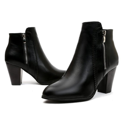 Bottines rétro en détresse
