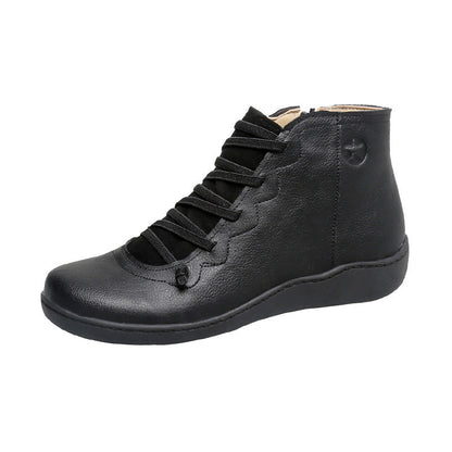 Bottines courtes décontractées montantes
