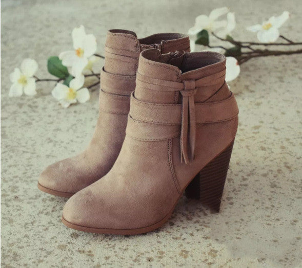 Bottines éclair latérale