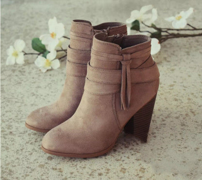 Bottines éclair latérale