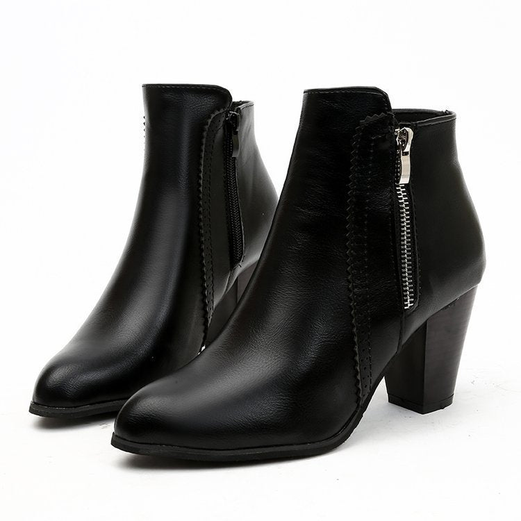 Bottines rétro en détresse