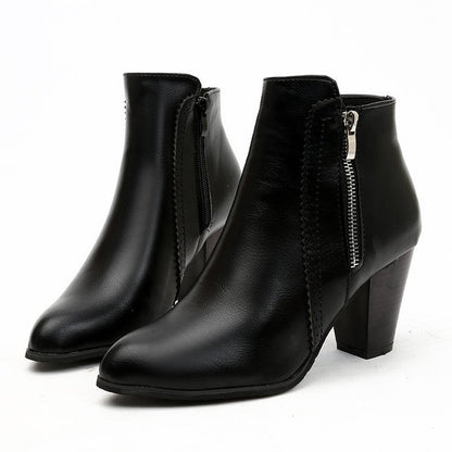 Bottines rétro en détresse