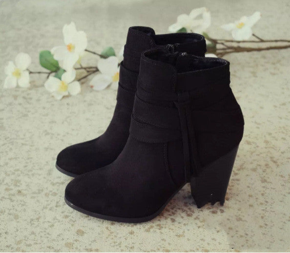 Bottines éclair latérale