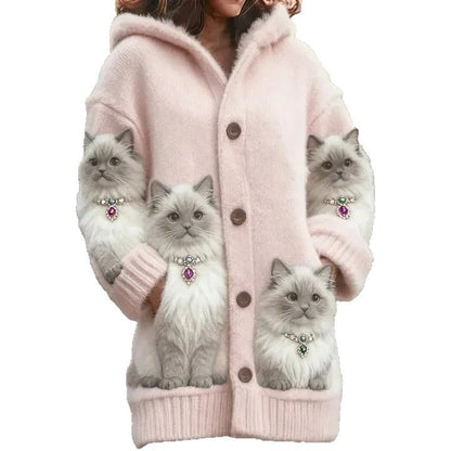 Veste cardigan style flanelle, ultra confortable