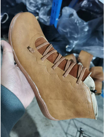 Bottines courtes décontractées montantes