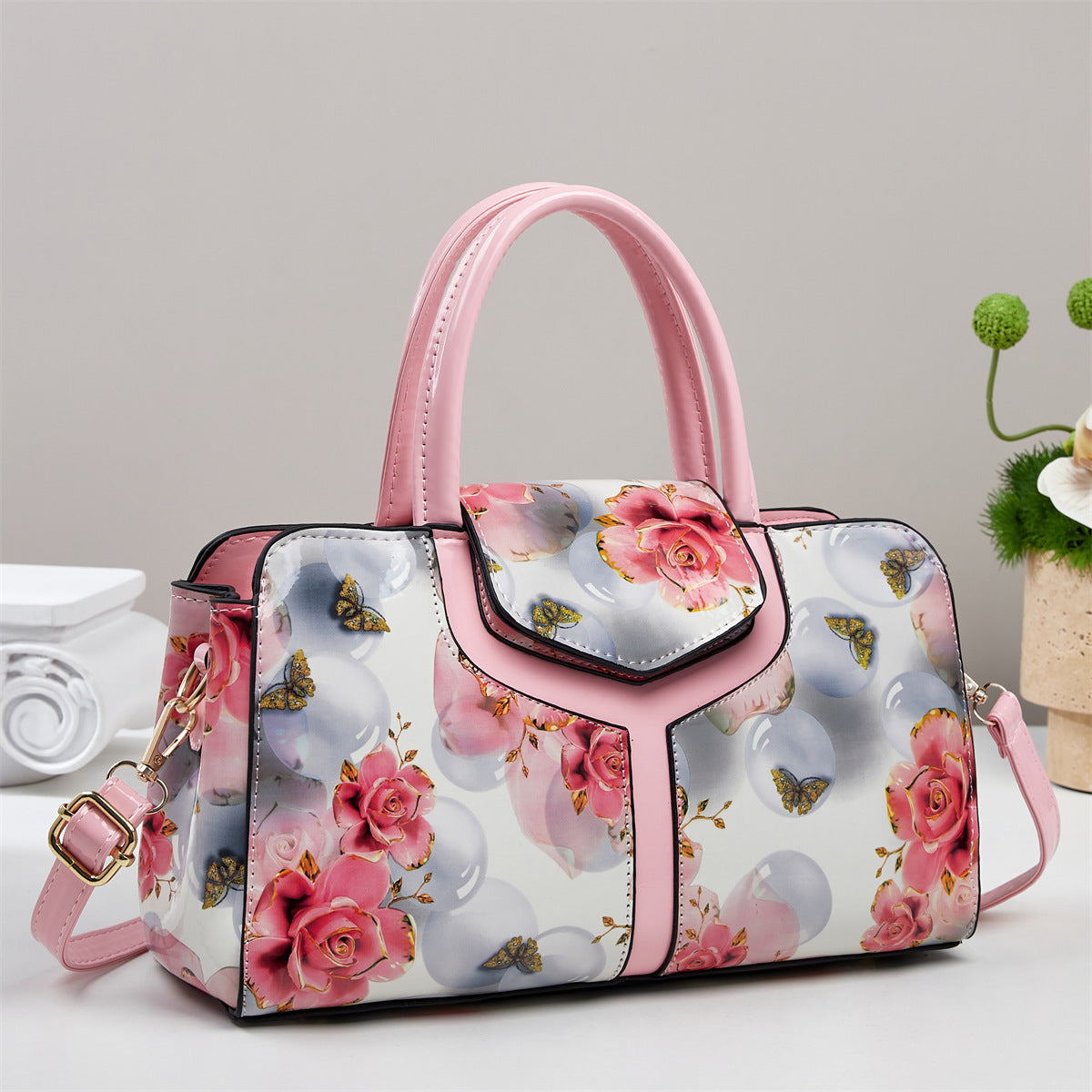Sac à bandoulière chic de grande capacité