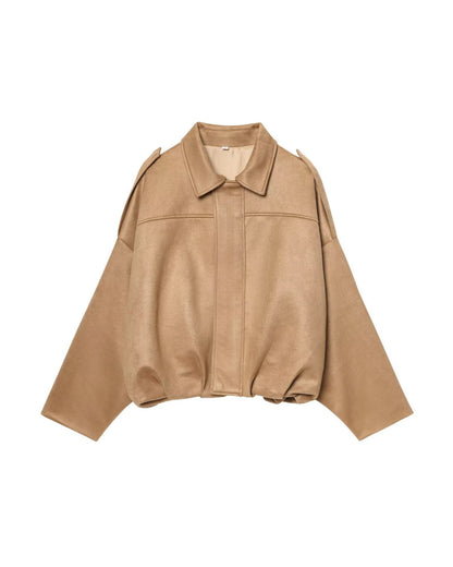 Blouson aviateur texturé