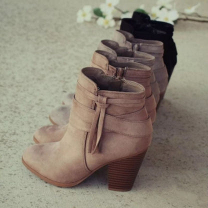 Bottines éclair latérale