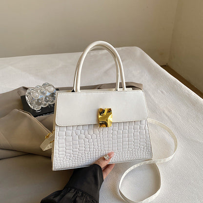 Nouveau sac fourre-tout rétro porté croisé