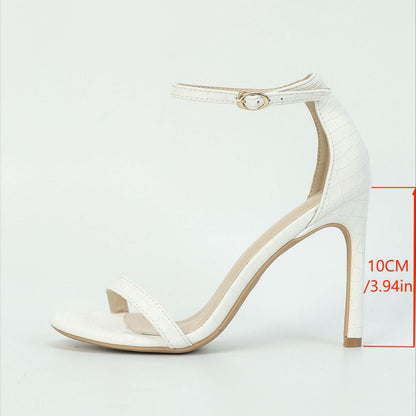 Sandales classiques hauts style