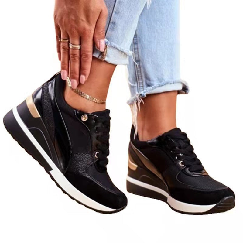 Baskets Plateforme Chic Femme