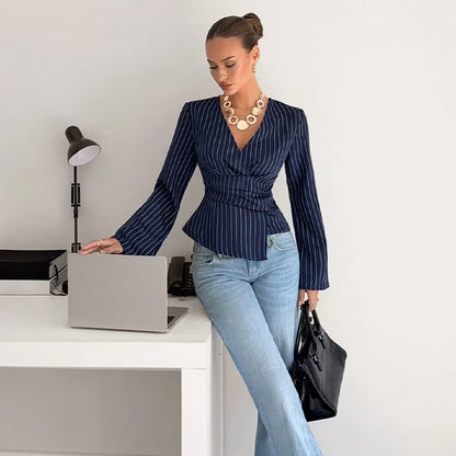 Chemise rayée tendance