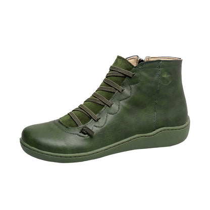 Bottines courtes décontractées montantes