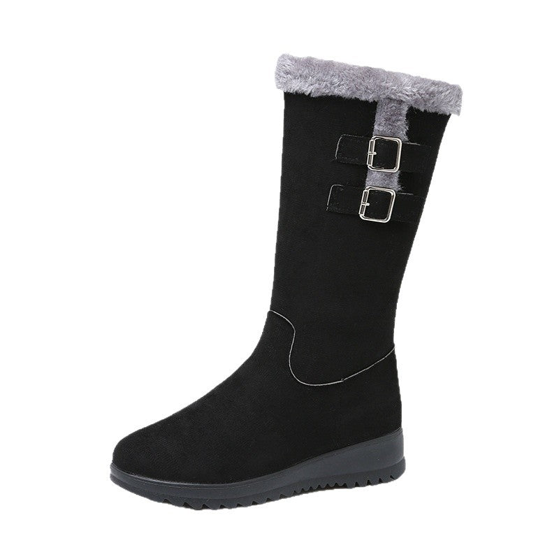 Bottes mi-mollet ultra-épaisses