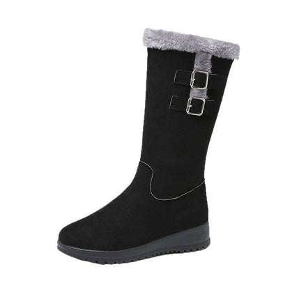 Bottes mi-mollet ultra-épaisses