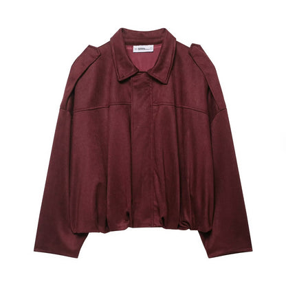 Blouson aviateur texturé