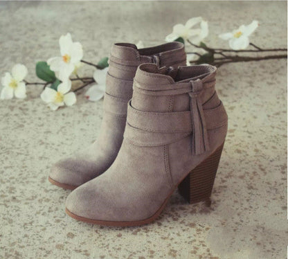Bottines éclair latérale