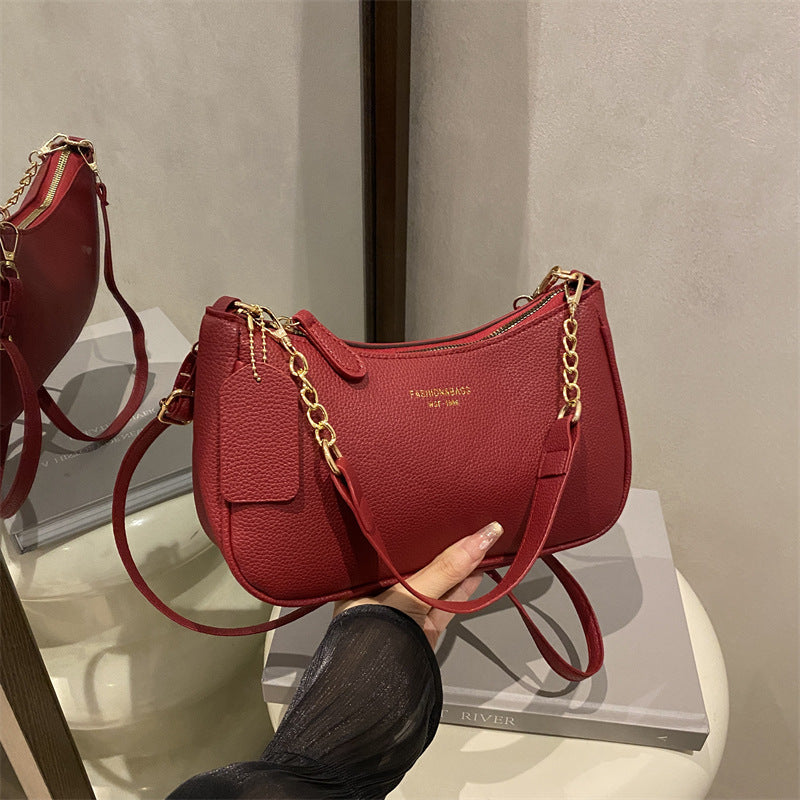 Sac bandoulière tendance et uni