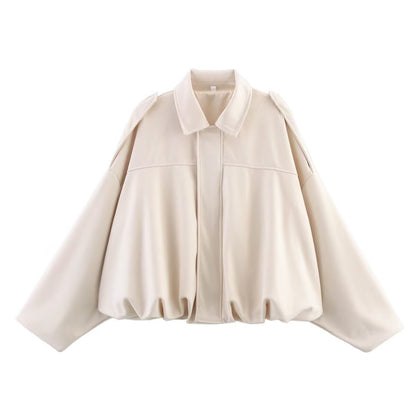 Blouson aviateur texturé