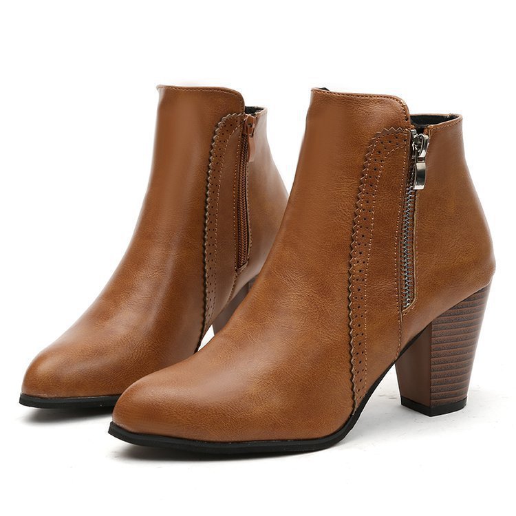 Bottines rétro en détresse