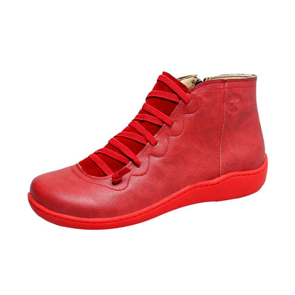 Bottines courtes décontractées montantes