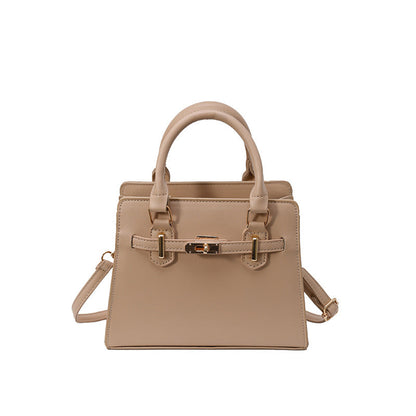 Sac bandoulière minimaliste à boucle en cuir