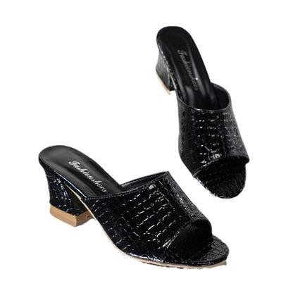 Mules stylées d'extérieur