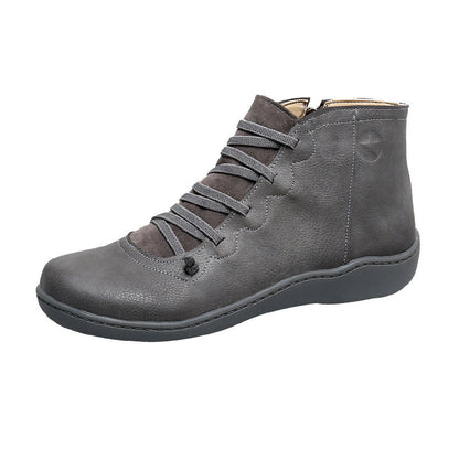 Bottines courtes décontractées montantes