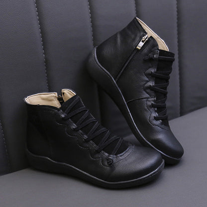 Bottines courtes décontractées montantes