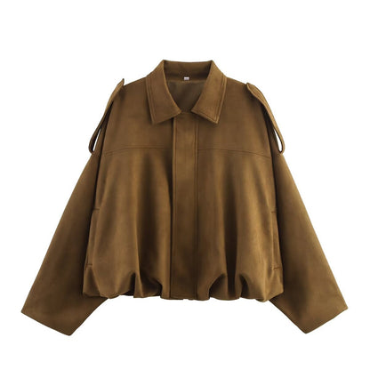 Blouson aviateur texturé