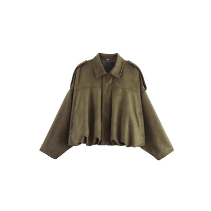 Blouson aviateur texturé