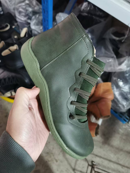 Bottines courtes décontractées montantes