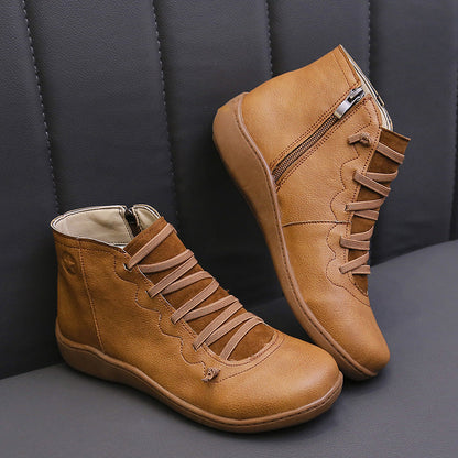 Bottines courtes décontractées montantes