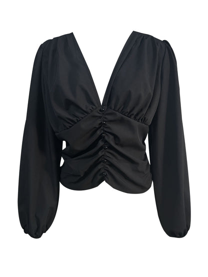 Nouveau haut sexy de printemps uni