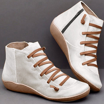Bottines courtes décontractées montantes