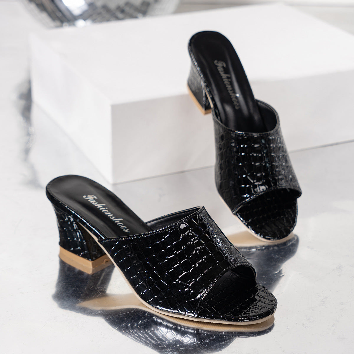Mules stylées d'extérieur
