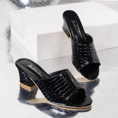 Mules stylées d'extérieur