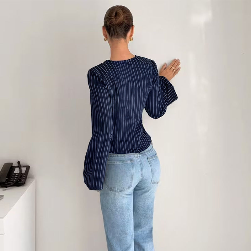 Chemise rayée tendance