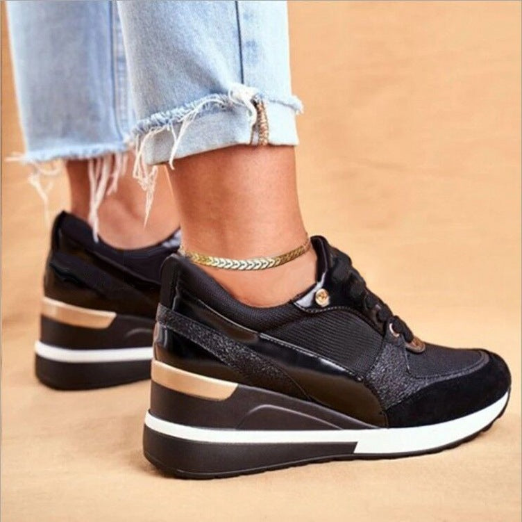 Baskets Plateforme Chic Femme