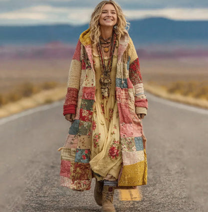 Nouvelle veste cape décontractée à capuche