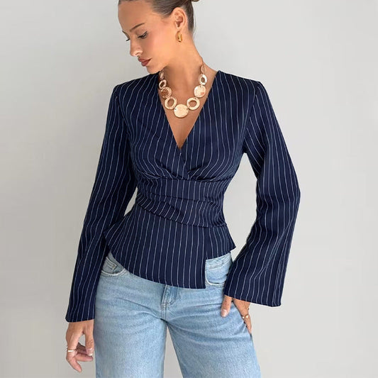 Chemise rayée tendance