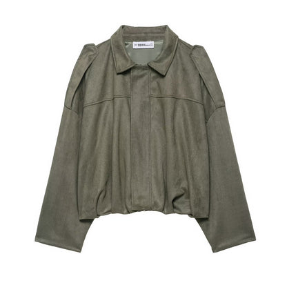 Blouson aviateur texturé