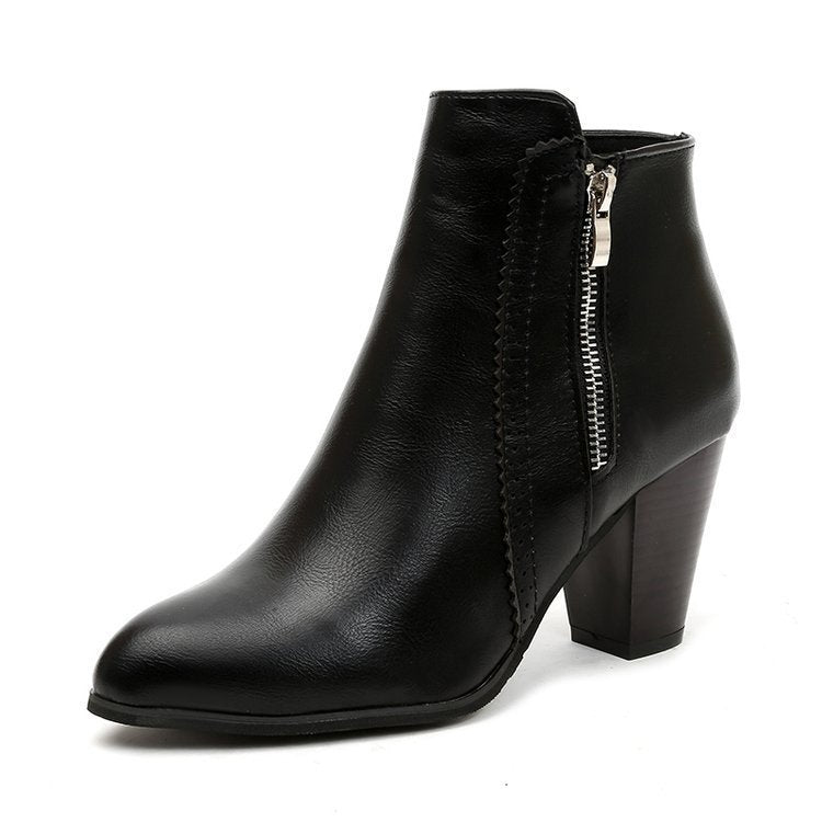 Bottines rétro en détresse
