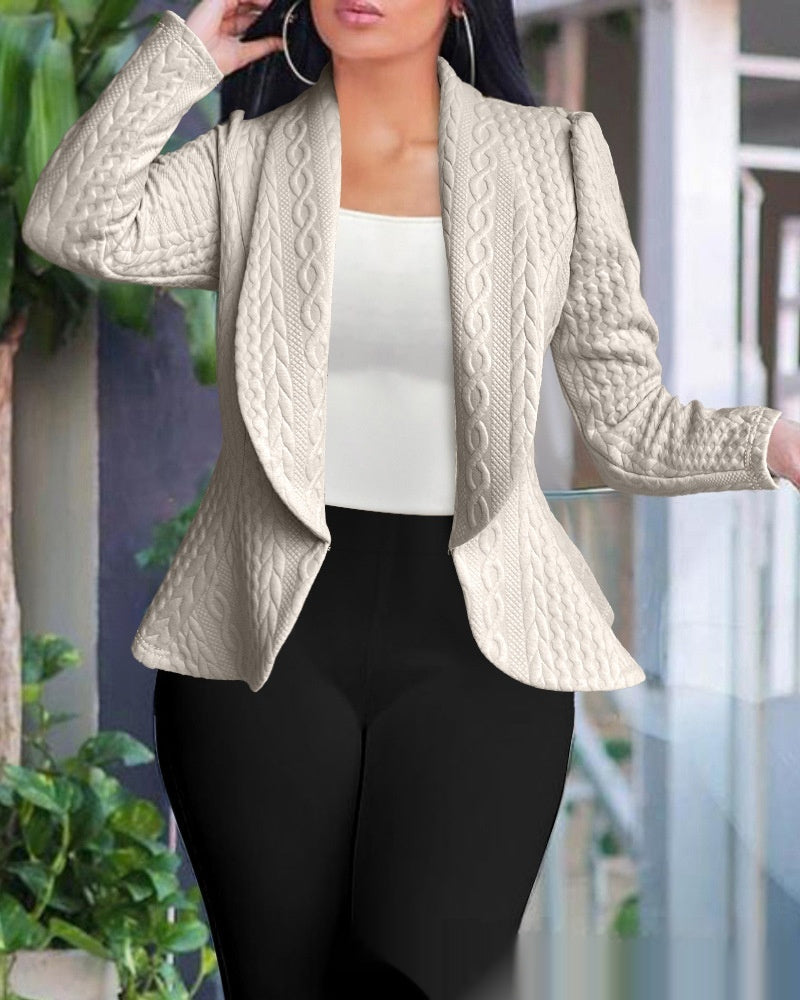 Veste Chic à Revers